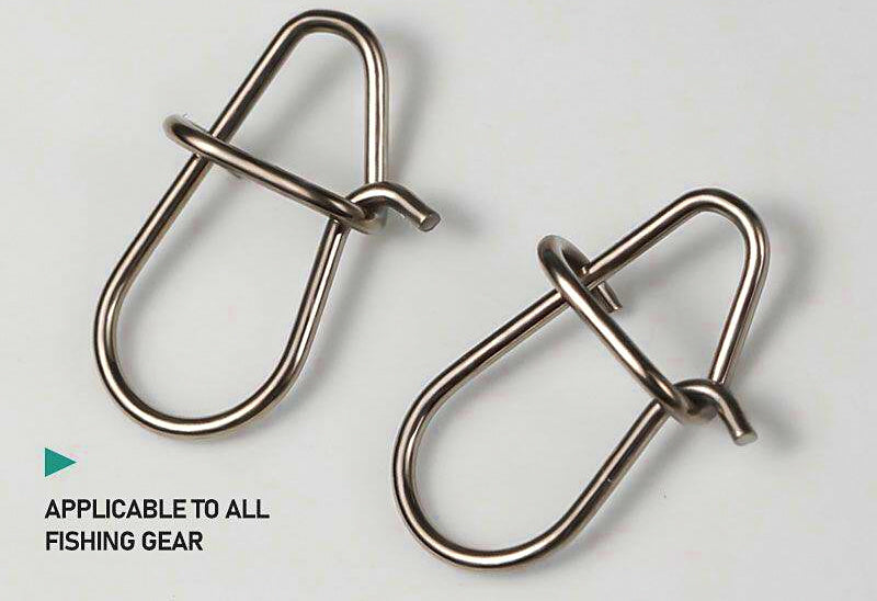 Gourd-Shaped Safety Pin Snap Connectors, Sizes 0–4 – product photo