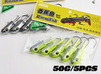 Saltwater Lead Jig Head, 50 g (1.8 oz), 5 Pack – product photo
