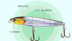 Sinking Pencil Lure, 10.5–24 g (0.37–0.85 oz), 75–95 mm – product photo