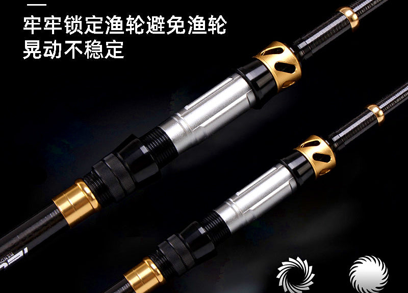 Mini Sea Rod, 5-Piece Carbon Boat Rod, 1.5–3.6 m (4.9–11.8 ft) – product photo