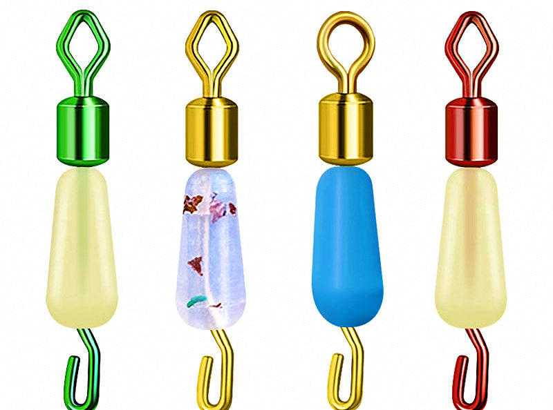 Silicone Branch Line Clip for Dropper Rigs, 10-Pack – product photo