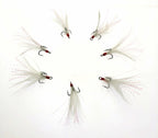 Feathered Treble Hooks, Anti-Rust, 10 Pack, Sizes 4–12 – product photo