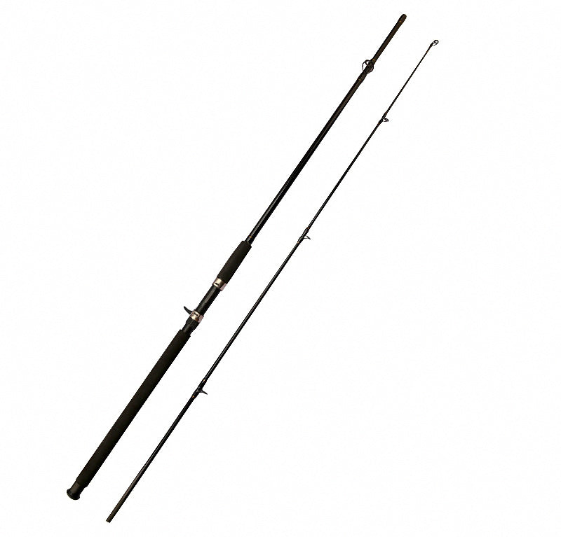 Fiberglass Boat Rod, MH Fast Action, 2-Piece, 6-10 ft – product photo