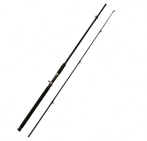 Fiberglass Boat Rod, MH Fast Action, 2-Piece, 6-10 ft – product photo