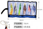 6.5 in Octopus Skirt Trolling Lure, 6-Pack, Assorted Colors – product photo