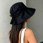 Women's Wide Brim Foldable Bucket Hat, UV Sun Protection – product photo