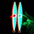 Glow Slow Pitch Jig with LED Eyes, 100–400 g (3.5–14 oz) – product photo