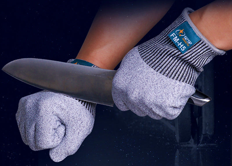 Cut-Resistant Fishing Gloves, Non-Slip, 1/2/6 Pair – product photo