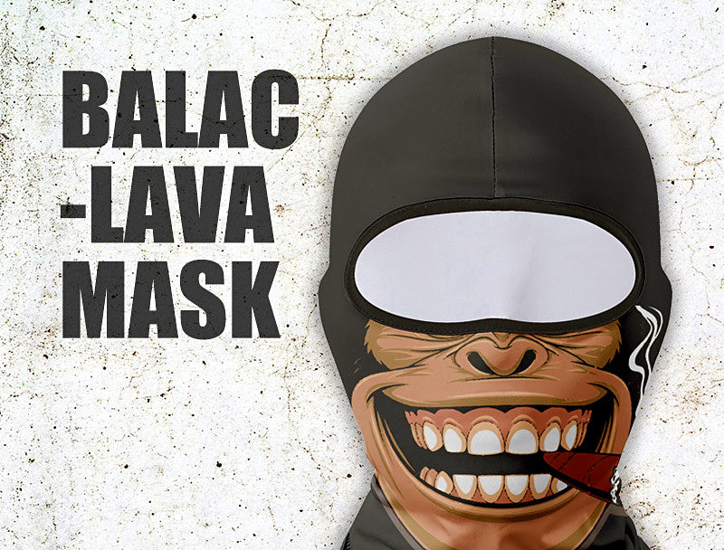 Novelty Face Cover Sun Mask, Ice Silk, One Size – product photo
