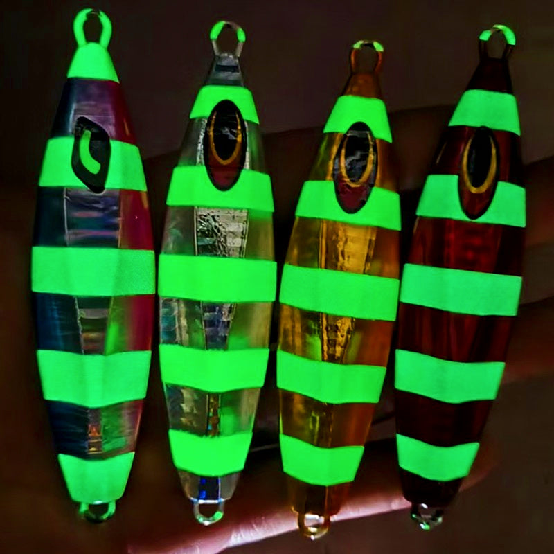 Glow Stripe Metal Jig, 100–300 g (3.5–10.6 oz) – product photo