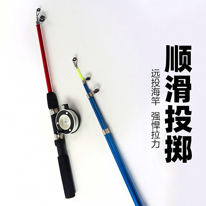 Mini Telescopic Ice Fishing Rod, 0.8-1.5 m (2.6-4.9 ft) – product photo