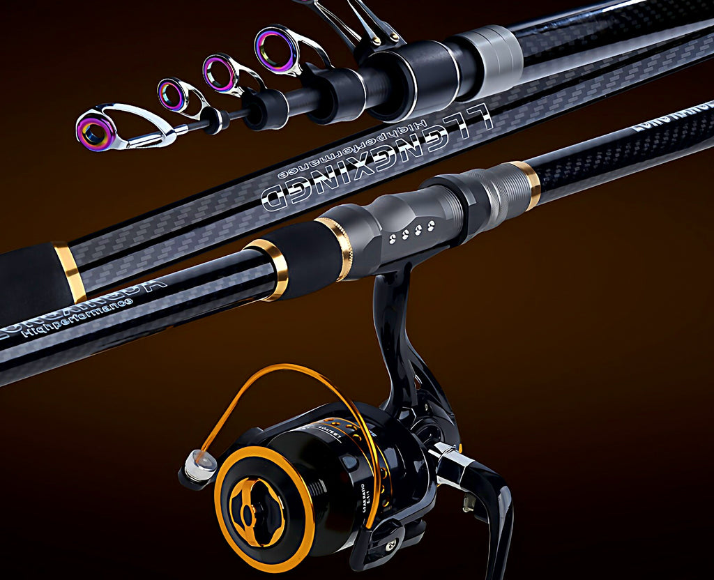 Carbon Surf Casting Rod, 3.6–5.4 m (11.8–17.7 ft), Hard Action – product photo