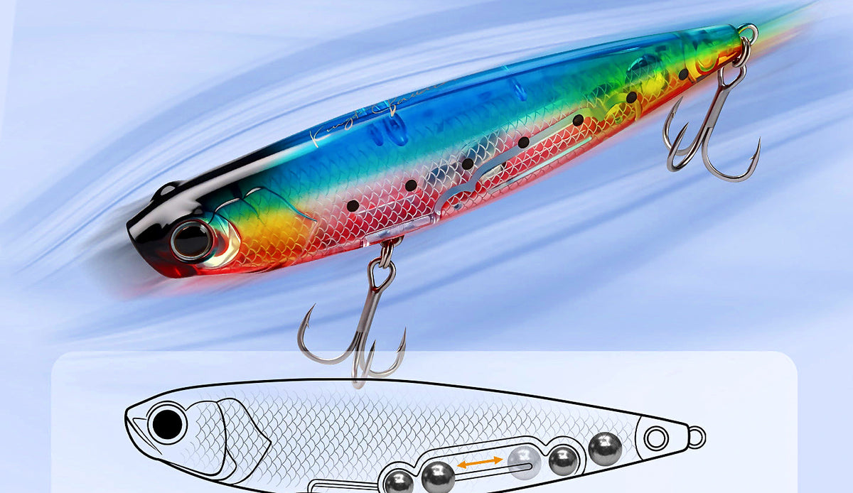 Floating Topwater Pencil Lure, 22.8 g (0.8 oz) – product photo