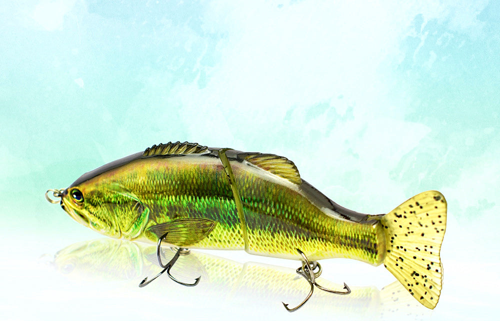 Multi-Jointed Swimbait Lure, S-Shape Swim Action – product photo