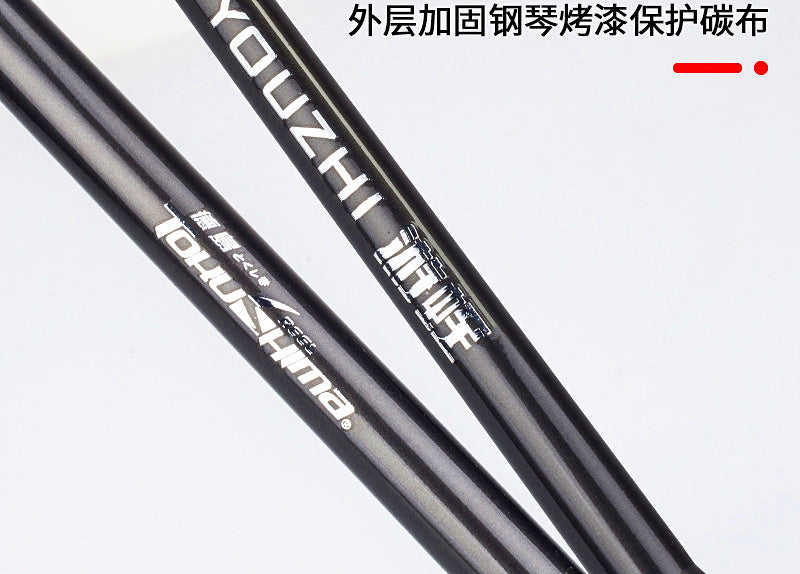 Medium Spinning Rod, Carbon Straight Handle, 2.1 m/2.4 m – product photo