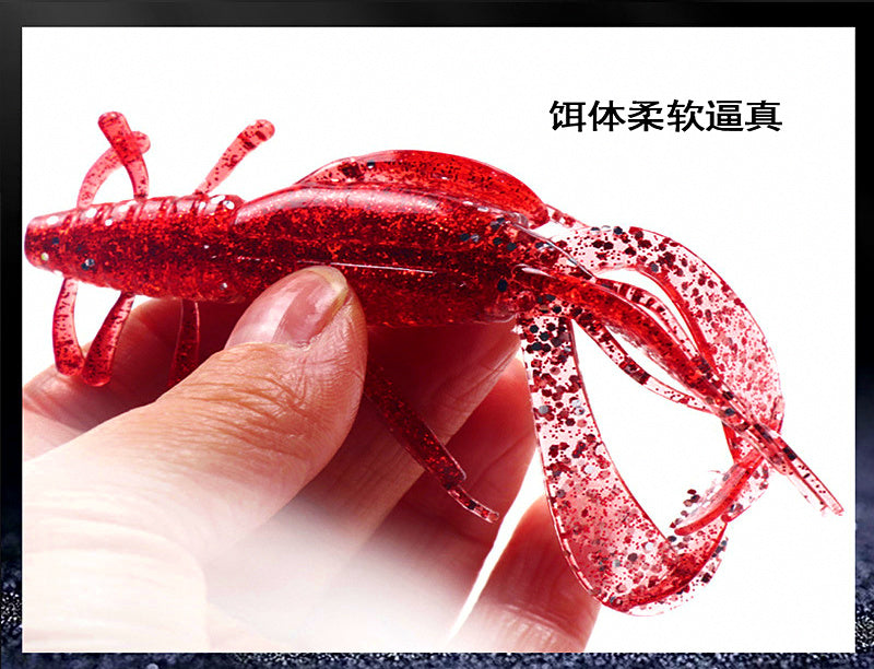 Double Tail Shrimp Soft Bait, 10.5 cm (4.1 in) – product photo