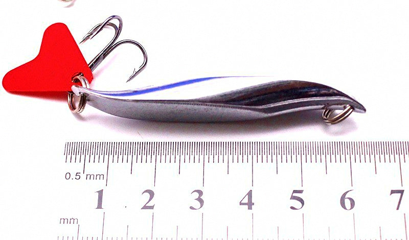 Angled Cut Casting Spoon with Treble Hook, 14–21 g (0.5–0.74 oz) – product photo