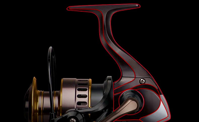 All-Metal Front Drag Spinning Reel, HE Series 500-7000 – product photo