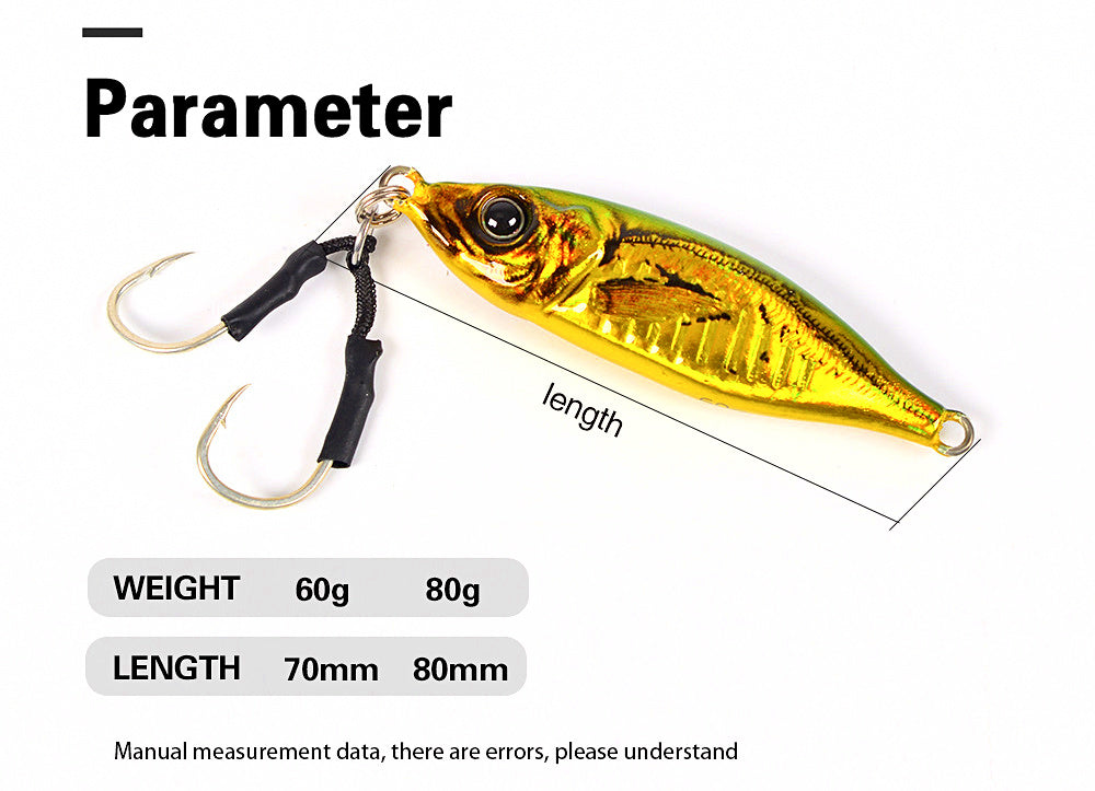 3D Printed Casting Jig with Hook, 60 g (2.1 oz) / 80 g (2.8 oz) – product photo