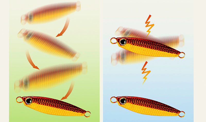 Fish-Scale Metal Jig, 7–30 g (0.25–1.06 oz) – product photo