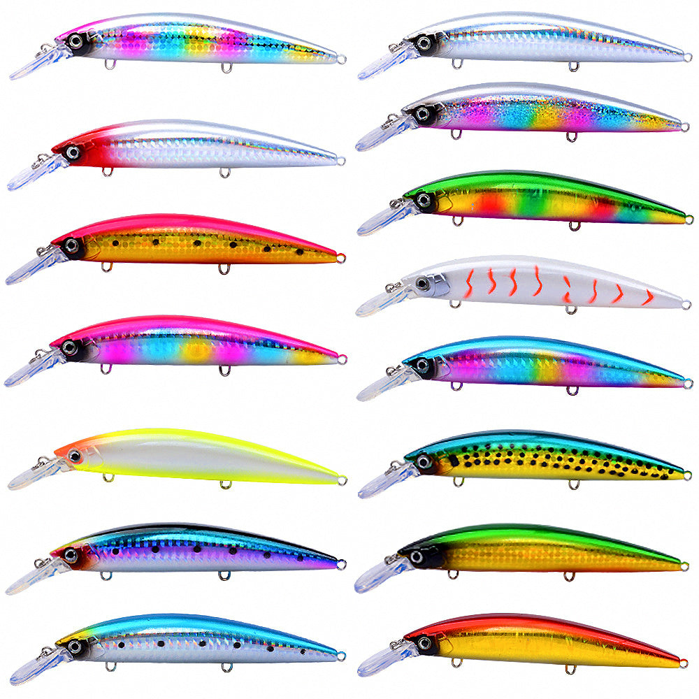 Sinking Minnow Hard Bait, 26.8–37 g (0.95–1.31 oz)