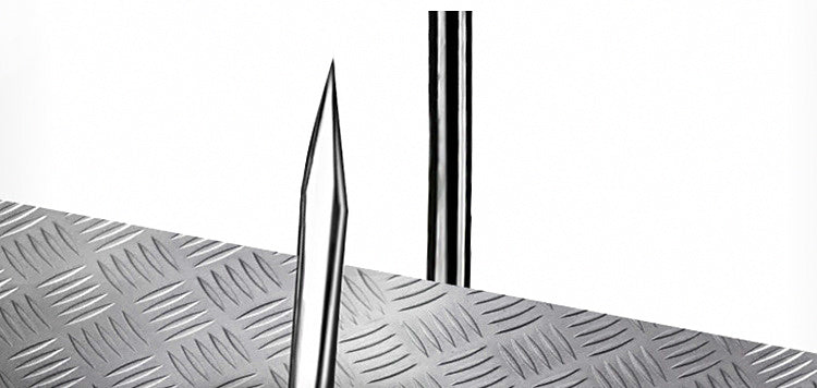 Wide Gap Offset Worm Hooks, Black Nickel, Size 4–3/0 – product photo