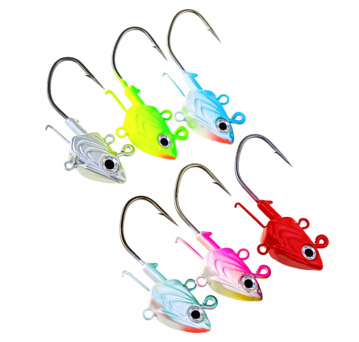 Lead Head Jig Soft Bait Lures, 2-Pack, 30–50 g (1.1–1.8 oz) – product photo