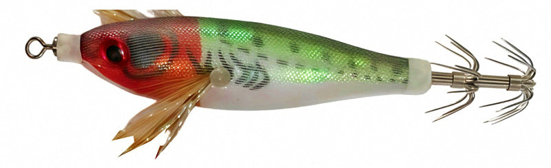 Glow Shrimp-Style Squid Jig, Hard Bait for Boat Fishing – product photo
