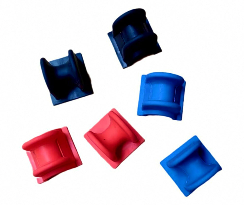 TPR Rod Holder for Boat Rails, Flat or U Base with Strap – product photo