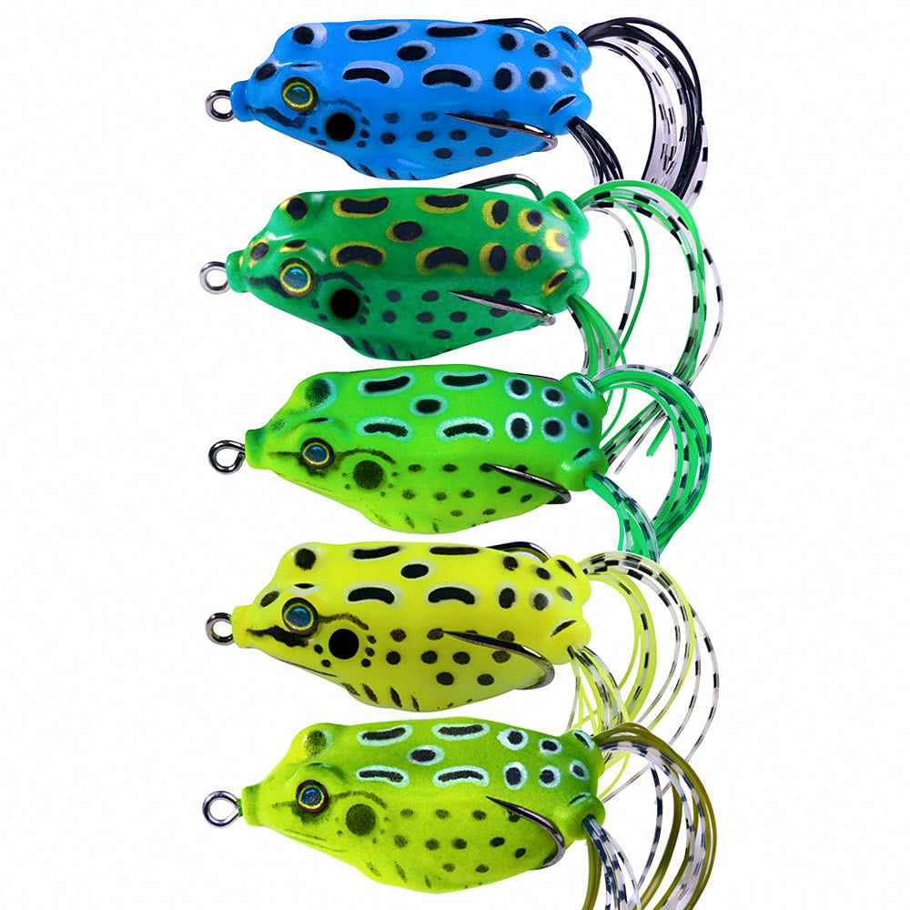 Double Hook Hollow Frog Lure, 5.5 cm (2.2 in) 8 g