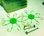 Iseni Ring-Eye Cluster Hooks, Glow or Black, 10-Box Set – product photo