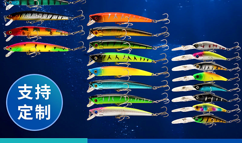 Floating Minnow Hard Bait, 130 mm (5.1 in), 19.8 g (0.7 oz) – product photo