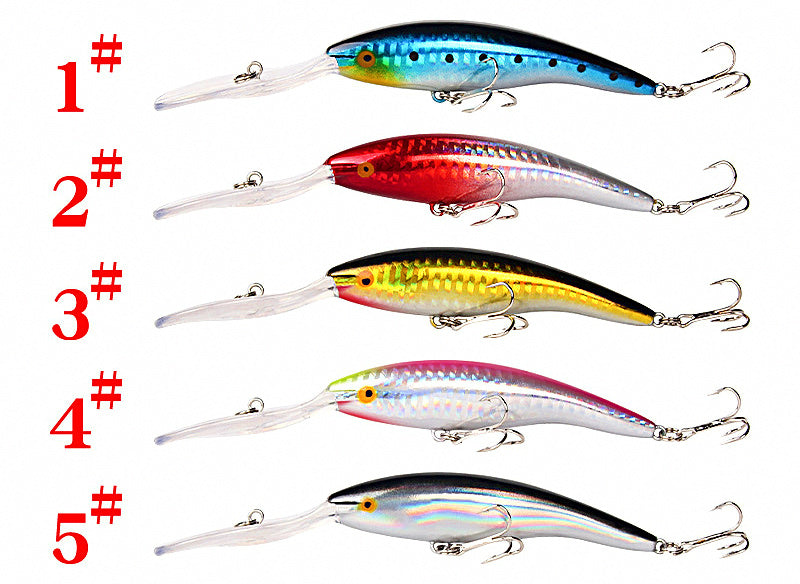 Long Lip Floating Minnow, 13.8 cm (5.4 in), 14.5 g (0.5 oz) – product photo
