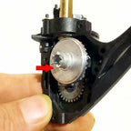 Spinning Reel Repair Part – Brass Gear, Arm Shaft, Slider – product photo