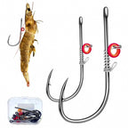 Spring Live Shrimp Hook, Pre-Tied Rig, Sizes 2–12 & 1/0–6/0 – product photo