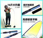 UL Ultralight Fishing Rod, 2-Piece Carbon, 1.5–1.8 m (4.9–5.9 ft) – product photo
