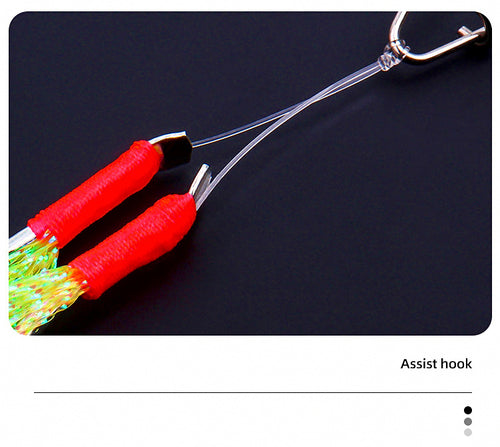 Snag-Resistant Jig Assist Hooks, 2/0 & 3/0, 5 Sets – product photo