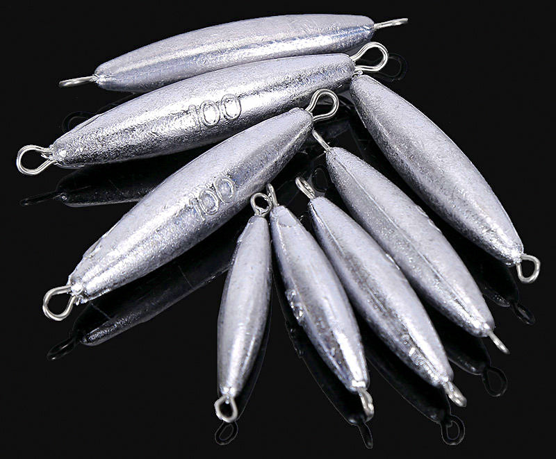 Long Olive Sinker, Double Ring, 1.1–4.2 oz (30–120 g) – product photo