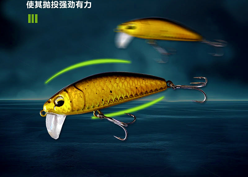 Slow Sinking Casting Minnow Lure, 7.5–19 g (0.26–0.67 oz) – product photo