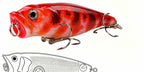 Surface Popper Lure, 6.5 cm (2.6 in) 7.2 g (0.25 oz) – product photo