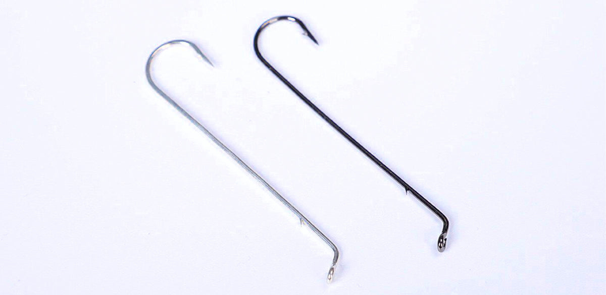 Long Shank Mackerel Hooks, Barbed Boat Fishing Hooks – product photo