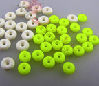 Saucer Disc Float Stopper Beads, Concave/Convex, S & L – product photo