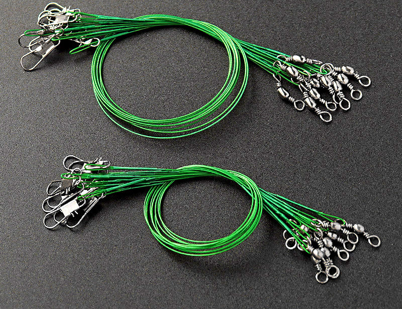 Pre-Made Fishing Leaders with Snap, 18–25 cm (7–10 in) – product photo