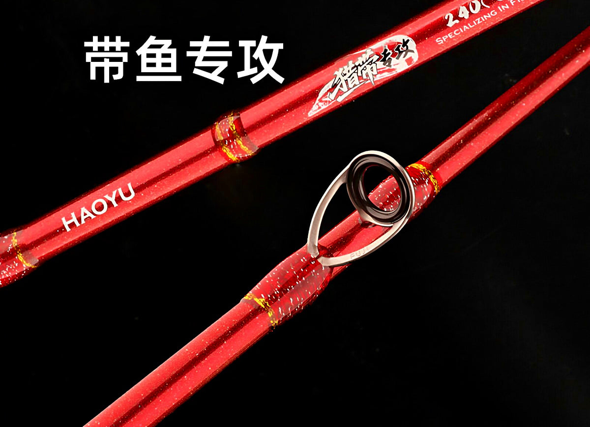 Light Offshore Boat Rod, 2-Piece Carbon, 2.4–3.0 m (7.9–9.8 ft) – product photo