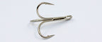 Barbed Treble Hooks, Round Bend, Sizes 16 to 5/0 – product photo