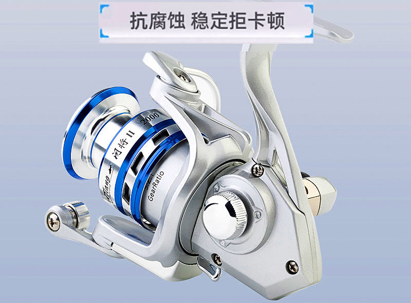 Front Drag Spinning Reel, All-Metal, 6 Bearings, 1000–5000 – product photo