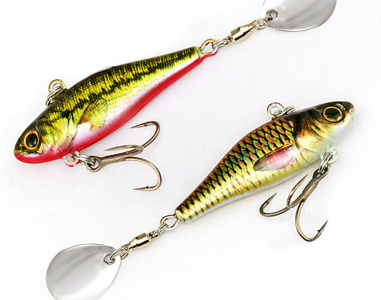 Metal VIB Blade Bait Lure with Bearing Swivel, Boxed – product photo