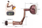 Spinning Reel Handle, Aluminum Hex Arm with No. 38 Knob – product photo