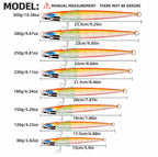 Fast-Sinking Metal Jig, 80–300 g (2.8–10.6 oz) – product photo