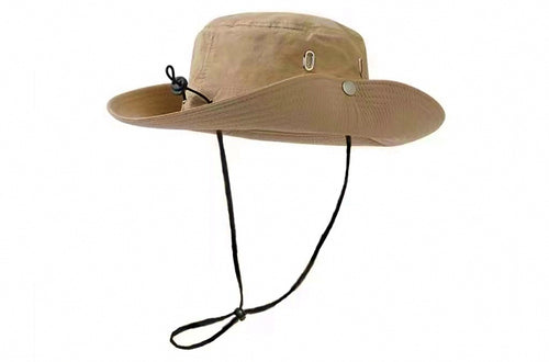 Quick-Dry Wide Brim Bucket Hat, Sun Protection, One Size – product photo
